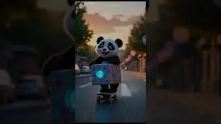 panda&rsquo;s bubble surprise! 🐼✨| #pandastory #cartoonshorts #cutepanda