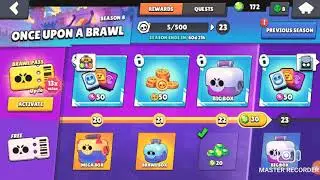 unlocking brawl pass| princess shelly unlock| quest completing|