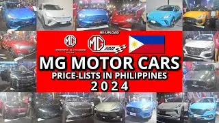 MG Motor Cars Price List in Philippines 2024: MG 100 | Cyberster, MG One, MG 4 & MORE | Re-upload