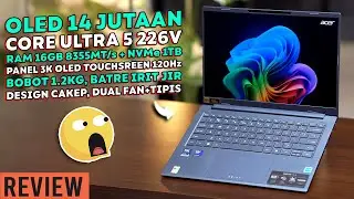 14 миллионов рупий! Доступный премиальный OLED-ноутбук! Обзор Acer Swift GO 14 AI