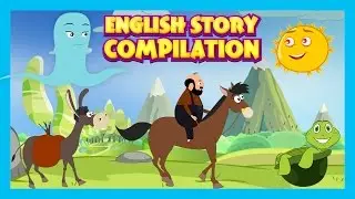 English Story Compilation For Kids - Kids Stories || Friendship and Partnership Stories For Children