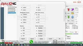 NC WORK CNC router control software application display adapted latest version of Windows system 2