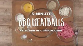 BBQ Meatballs In 5 Minutes with GE Profile Advantium Oven