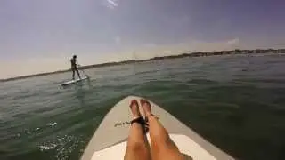 Paddle Boarding at Jenness Beach