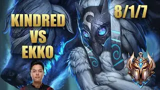 MG Kirei Kindred Jungle Vs Ekko- KR Challenger Match Summary Patch 9.20