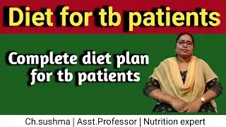 Diet for TB patients in English | Food for TB patients | Tuberculosis