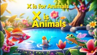 Alphabet Letter X Animals Nursery Rhyme |Learn Animal Names Starting with X |Fun Kids  Learning Song
