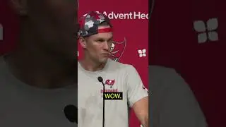 Tom Brady's response to Jalen Hurts' stats is priceless🤣 #shorts #buccaneers