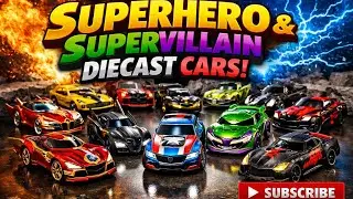 Unboxing Marvel Superhero and Supervillain die cast car , very rare car collection #zepto #zepto