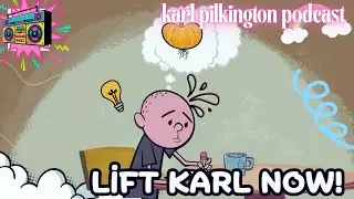 Karl Pilkington Says Yes to Being Lifted by Thousands of Helium Balloons _ Ricky Gervais Show (XFM)