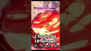 I FINALLY DID 1B DAMAGE in Anime Dimensions | ROBLOX | #shorts