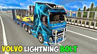 Volvo Lightning Bolt In Euro Truck Simulator 2, Urvehunt Simulator