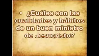 🔴 Cualidades de un ministro ejemplar 6-5-25