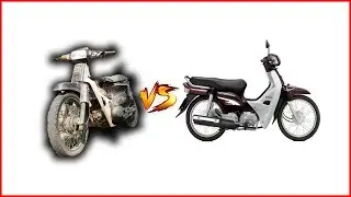 ĐQH-Dọn Sửa Lột Xác Xe Máy Dream Cũ Thành Xe Mới Long Lanh