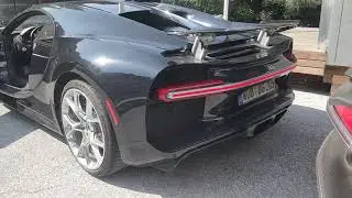 Bugatti Chiron startup sound!