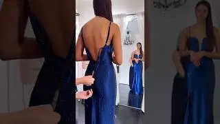 the perfect 🥀 our form fitting evening gown 💙#fashion #model #beauty #style #outfit #shorts