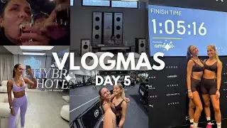 VLOGMAS ДЕНЬ 5 - London Hyrox PB / День спортсмена Adidas / Празднования в пабе