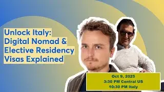 Unlock Italy: Digital Nomad & Elective Residency Visas Explained