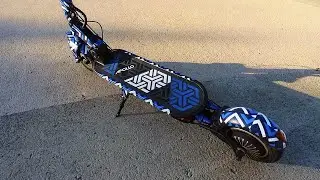 Apollo City electric kick scooter wrap