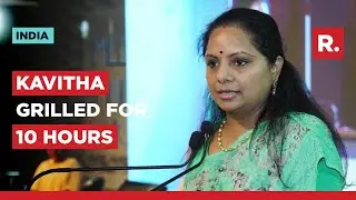 K Kavitha Grilled For 10 Hrs By ED Over Delhi Liqourgate; Summoned Again