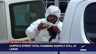LEOPOLD STREET FATAL STABBING SUSPECT STILL AT LARGE