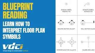 Blueprint Reading: Interpret Floor Plan Symbols
