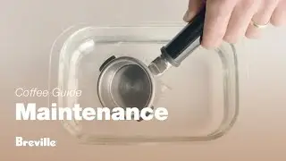 The Barista Express&reg; | How to clean the portafilter and filter basket in two steps | Breville PH