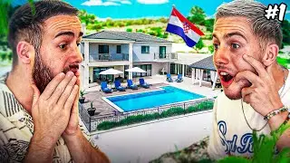 ON D&Eacute;COUVRE NOTRE NOUVELLE VILLA ! (vlog Croatie #1)