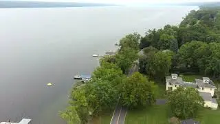 Hubsan Zino Pro+, Sheldrake Winery, Cayuga Lake, NY, Aerial, 4 Sep 2022, 4K