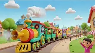 The Train on the Track Go Chu Chu Chu Nursery Rhyme | Kids Songs| toddler Songs 