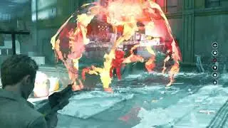 Quantum Break final boss fight on hard difficulty
