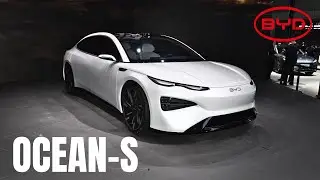 Новый концепт BYD Ocean-S &mdash; флагманский седан | Гибридная технология DM
