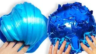 Самое удовлетворяющее видео слизи ASMR | Релаксирующая странно удовлетворяющая слизь 148