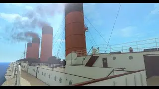 RMS Lusitania tour.