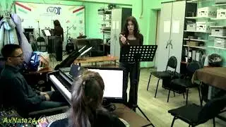 Джаз стандарт In A Mellow Tone 7я  Свобода внизу, опёртый верх. Скэт- импровизация. Полина Янгель.