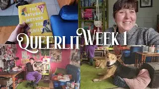 Queerlit Readathon Begins! ll Queerlit Vlog Week 1