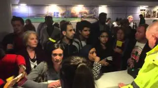 Qatar Airways farce at Manchester Airport 31 March 2015
