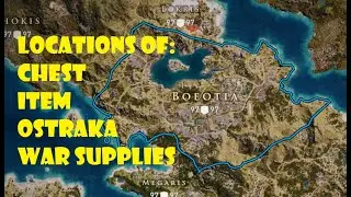 [Assassin's Creed Odyssey] All Chest, Item and Ostraka Locations in Boeotia (Loot Treasure)
