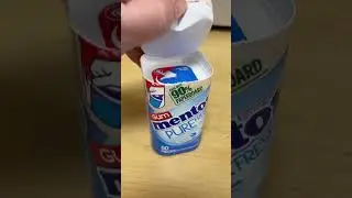Have you seen gum packaging like this? #gum #mentos