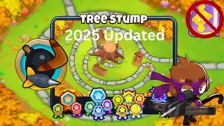 🌲 Tree Stump [Primary Monkeys Only] Guide | No Monkey Knowledge | BTD 6 (2025 Updated) 🎯