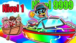 Mejorando un Barco de Noob a DIOS en Roblox…