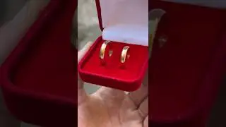 Transformando moedas em alian&ccedil;as 🤩 #joias #ourives #viral #trabalho #arte #satisfying #ytshorts