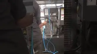 #Spindle oilmatic unit radiator service and cleaning work