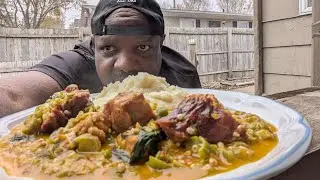 Never Play With Okra Soup. Africa Good
