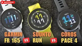 Die beste Laufuhr unter 300 &euro;? Garmin vs. Coros vs. Suunto