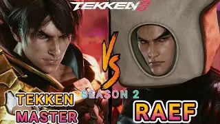 ⚡ Tekken 8 - Tekken Master (Lars) vs Raef (Jin) | Speed vs Strength Showdown! 🔥