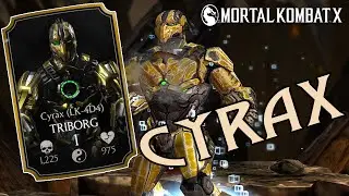 Mortal Kombat X Mobile | Cyrax Triborg LK-4D4 Challenge ! (iOS Gameplay)