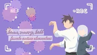 kiss, marry, kill - female anime characters
