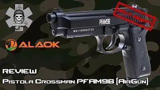 REVIEW | AIRGUN CROSSMAN PFAM9B | NÃO É AIRSOFT