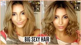 Big Sexy Hair ▶︎ Boucler ses cheveux courts ou longs